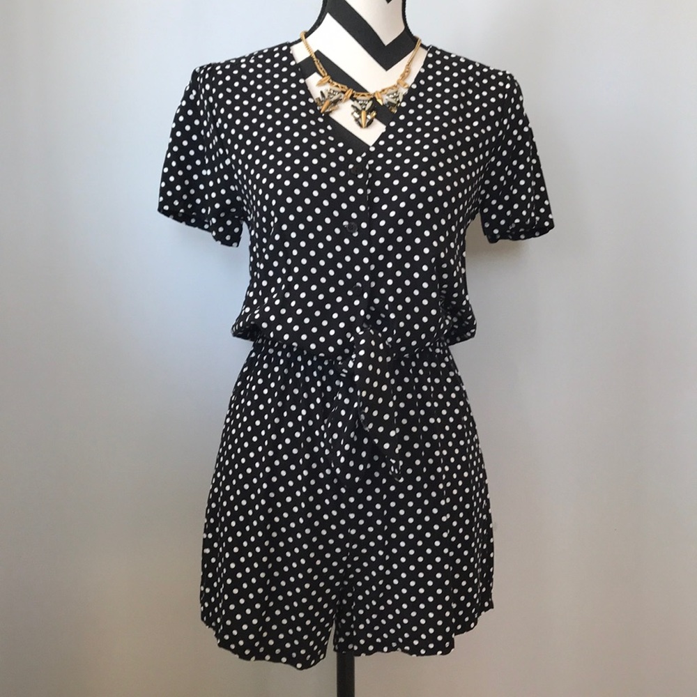 RD Style Polka Dot Romper - Picture 5 of 7